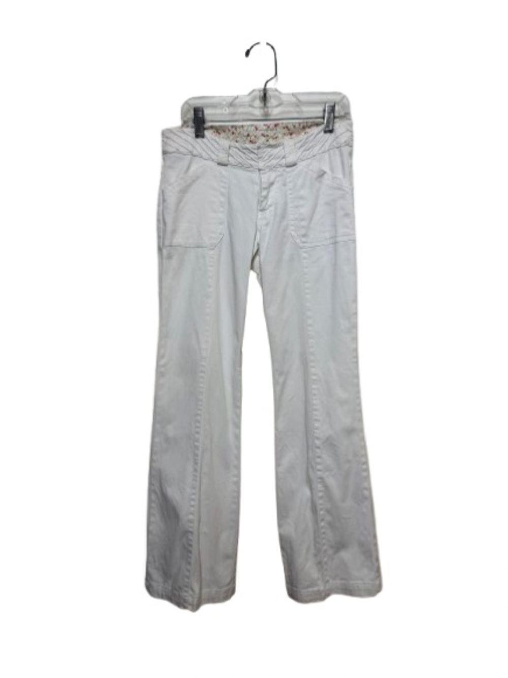white vintage Wide-Leg pants